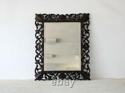 Floral Fretwork Mirror, French Late 19th Century
