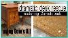 Free MID Century Desk Rescue I DID What I Could Using Odie S Oil To Restore Teak Furniture