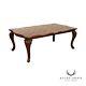 French Louis XV Style Expandable Parquetry Top Dining Table