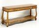 GORDON'S Late 20th Century Oak Transitional Console Sofa Table