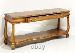 GORDON'S Late 20th Century Oak Transitional Console Sofa Table