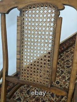 Gorgeous Authentic late 1800s Adam Colignon Folding Cruise Line Cane Deck Chair