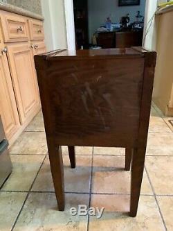 Gorgeous Vintage Late 1930's ART DECO WATERFALL NIGHTSTAND