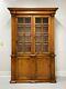 HENREDON POLO RALPH LAUREN Distressed Pine Chippendale Style China Cabinet
