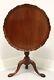 HICKORY CHAIR Mahogany Chippendale Tilt-Top Pie Crust Table