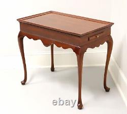 HICKORY FURNITURE Solid Mahogany Queen Anne Tea Table