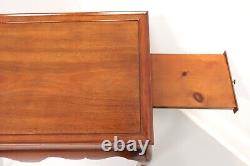HICKORY FURNITURE Solid Mahogany Queen Anne Tea Table