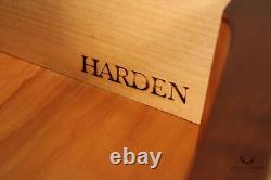 Harden Hepplewhite Cherry Bow Front Chest of Drawers