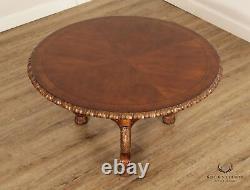 Hekman French Regency Style Round Cocktail Coffee Table