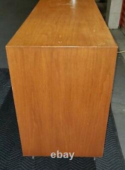 Herman Miller George Nelson EOG hairpin white door double sided credenza cabinet