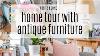 Home Tour With Antique Furniture Cottage U0026 Vintage Decor Tips For Styling Antique Furniture