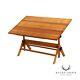 Industrial Style Wood And Iron Drafting Table
