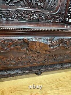 Japanese meiji chair bench furniture