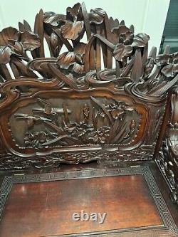 Japanese meiji chair bench furniture