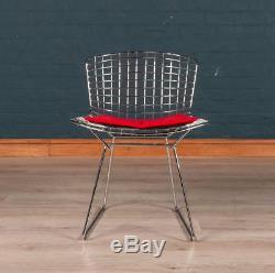 LATE 20thC SET OF EIGHT HARRY BERTOIS SIDE CHAIRS BY KNOLL