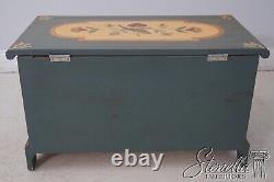 LF64876EC PENNSYLVANIA DUTCH Painted Decorated Blanket Chest