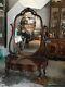 Large Antique Victorian Dressing Table Pira Mirror Late 1800s