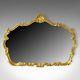 Large, Vintage Wall Mirror, Rococo Revival Manner, English, Late 20th Century