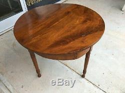 Late 1700s Solid Mahogany American Gateleg Table at Raleigh Furniture Gallery