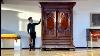 Late 17th Century French Antique Period Furniture Monumental Walnut Armoire From P Rigord