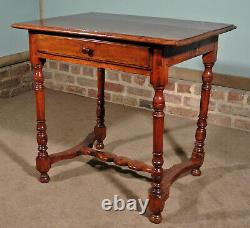 Late 17th Century Solid Walnut Tavern Table