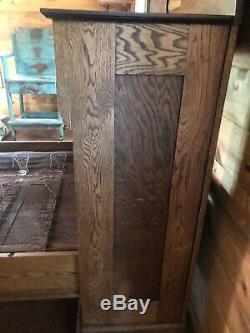 Late 1800 Solid Oak Murphy Bed Great Condition Full Size