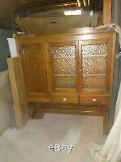Late 1800 / early 1900 antique hoosier bakers cabinet