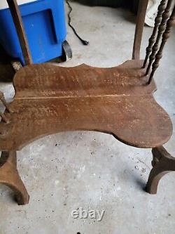 Late 1800s Antique End Table Original Condition