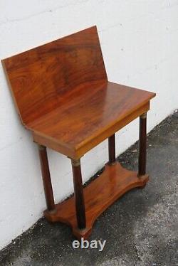 Late 1800s Folding Card Gaming Console Dinette Table 5288