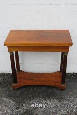 Late 1800s Folding Card Gaming Console Dinette Table 5288