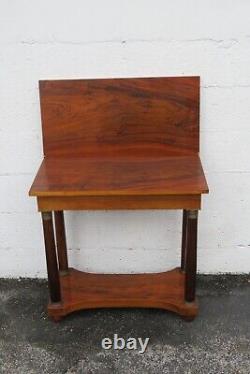 Late 1800s Folding Card Gaming Console Dinette Table 5288