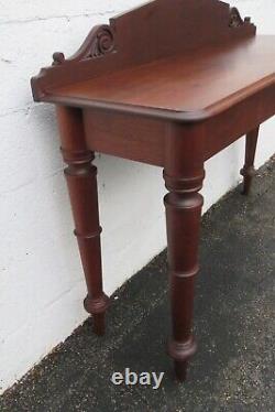 Late 1800s Writing Computer Office Desk Server Console Table 5188