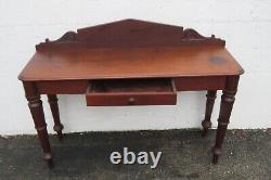 Late 1800s Writing Computer Office Desk Server Console Table 5188
