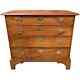 Late 18th Century New England Chippendale Chest of Drawers in Curly Maple