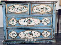 Late 18th Early 19th C. Venetian Italian Painted Chest-of-Drawers