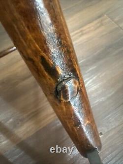 Late 18th/Early 19th Century American Child Rocking Chair Rush Seat NC Made