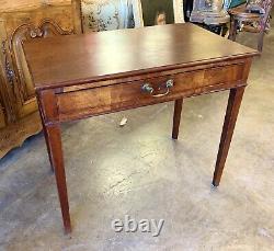 Late 18th/Early 19th Century George III Mahogany Single Drawer Side Table