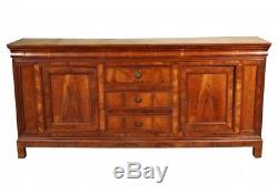 Late 18th/early 19th C. Antique Cherry French Sideboard Server Cabinet (61511)