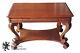 Late 19th Century Antique African Mahogany Empire Library Table Writing Desk 45