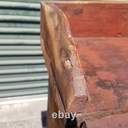 Late 19th Century Bible Box / Slant Top Desk on Legs with Key