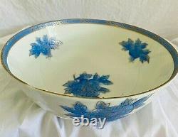 Late 19th Century Chinese Rustic Provincial Blue and White Bowl