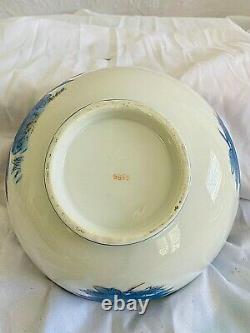 Late 19th Century Chinese Rustic Provincial Blue and White Bowl