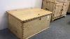 Late 19th Century Flat Top Linen Chest Pinefinders Old Pine Furniture Warehouse