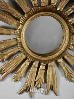 Late 19th Century French sunburst mirror 19