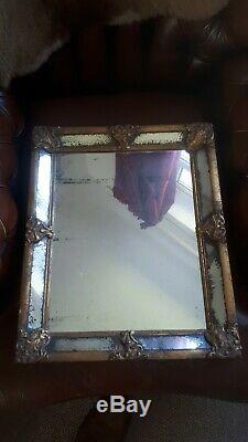 Late 19th Century Gilt Framed Mirror With Period Glass