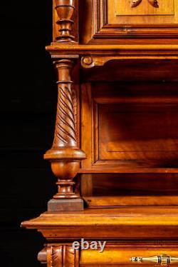 Late 19th Century Henry II Walnut Hutch