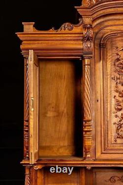 Late 19th Century Henry II Walnut Hutch