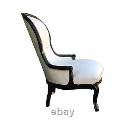 Late 19th Century Napoleon III Slipper Chair