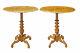 Late 19th Century Pair Of Swedish Birch Occasional Tables