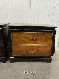 Late 20th Century Chin Hua Nightstands by Century Furniture- a Pair